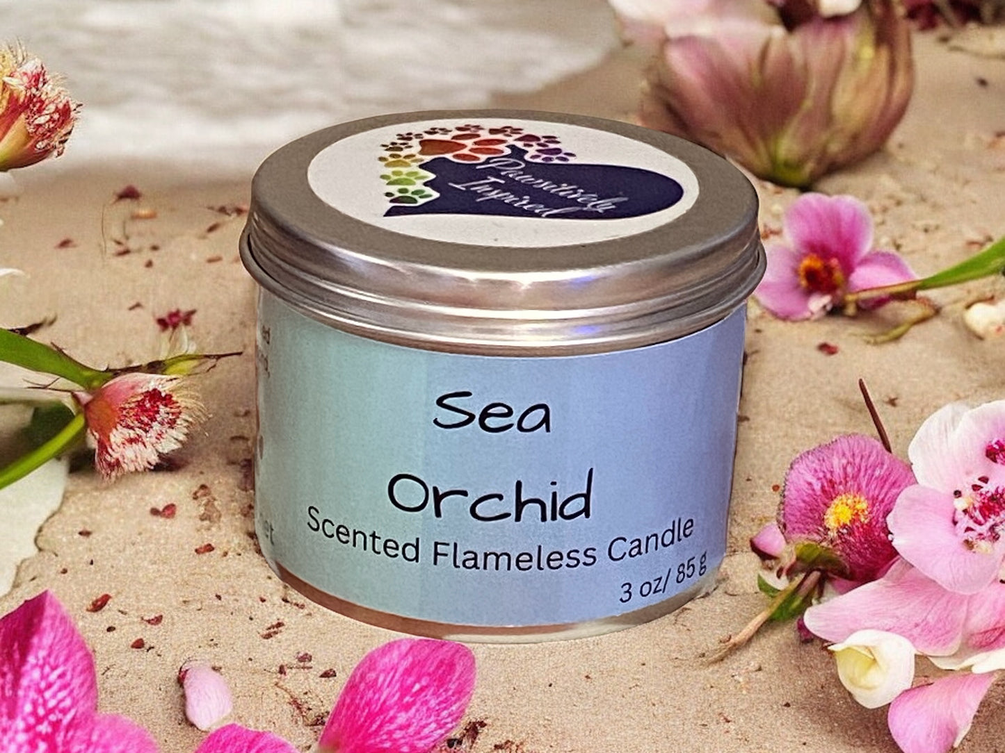 Sea Orchid Flameless Candle