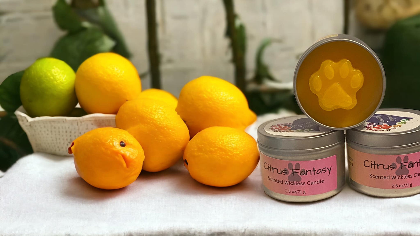 Citrus Fantasy Flameless Candle