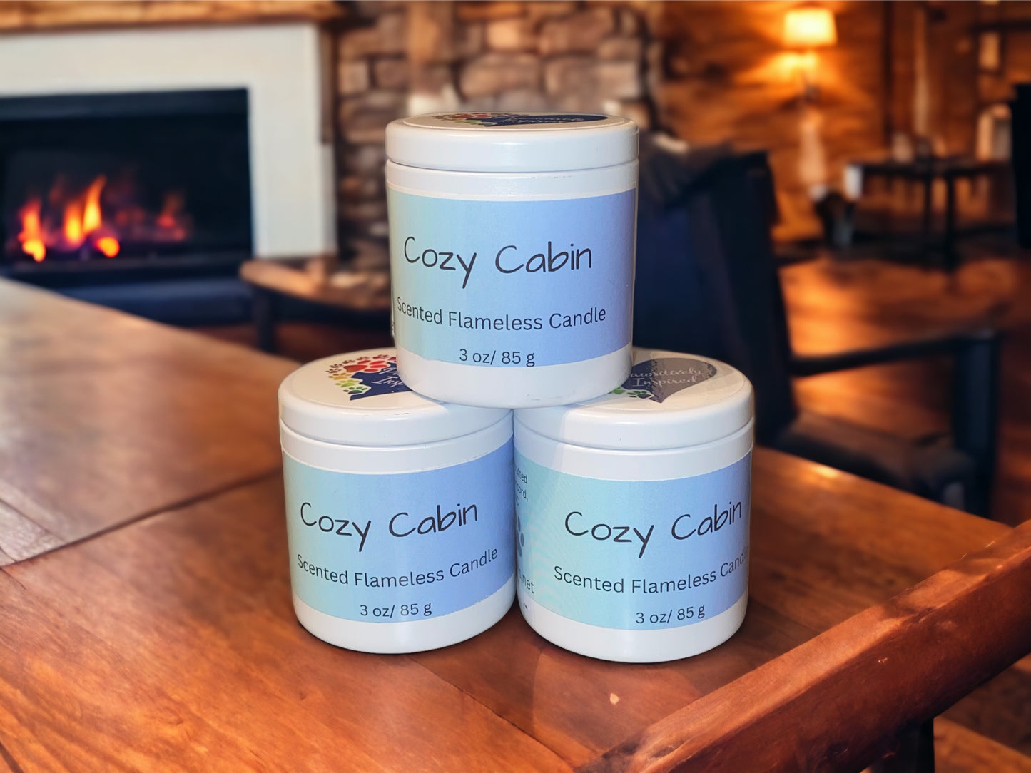 Cozy Cabin Flameless Candle