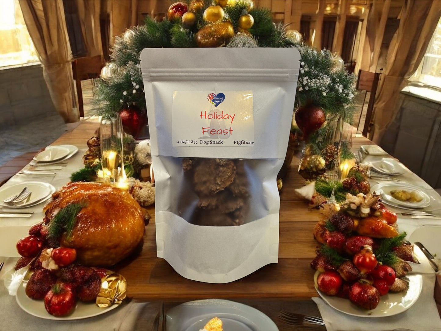 Holiday Feast Dog Snack